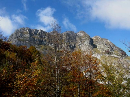 Vista sul monte Cavallo