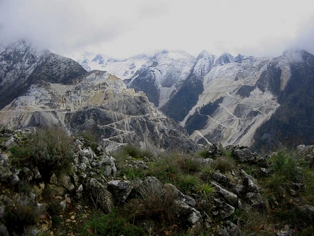 Vista sulle cave