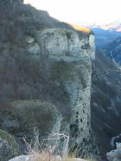 la terrazza panoramica vista dal Balzone