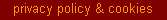 Privacy Policy & Cookies