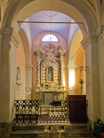 L'altare del Rosario
