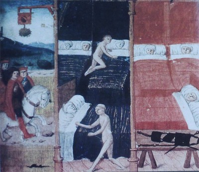 Antichi Hospitali - dalle tavole descrittive del sito archeologico dell'Hospitale di San Nicolao di Tea