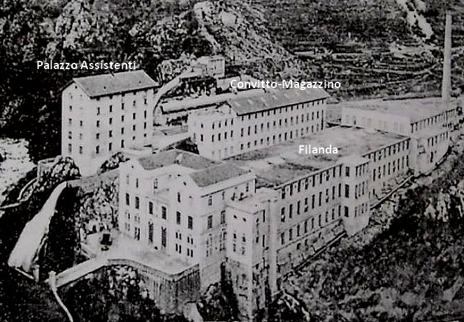 La Filanda com'era nel 1901