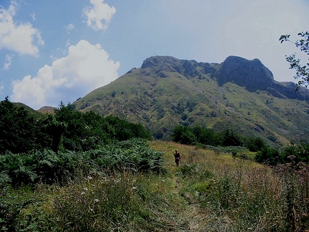 Alle pendici del monte Ciurlaglia