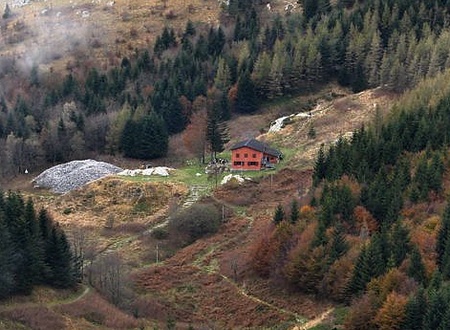 Il rifugio Del Freo a Mosceta