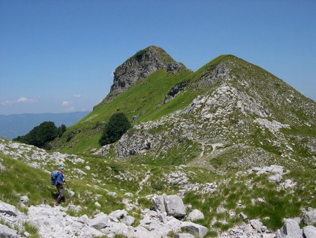 Verso la Focetta del Puntone