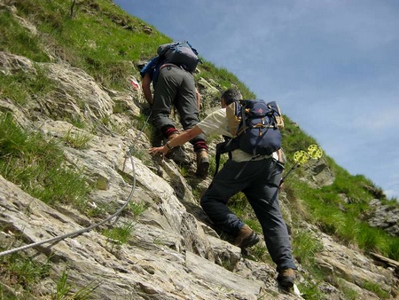Tratto attrezzato sul Malpasso