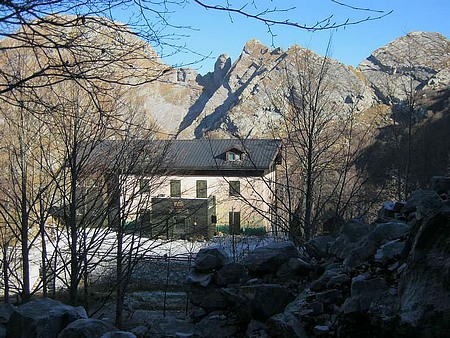 Il rifugio Orto di Donna