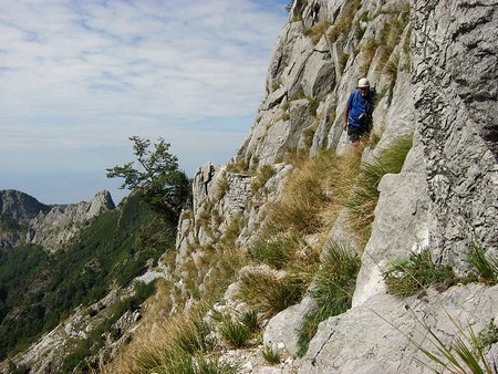 Sul tratto attrezzato del 32