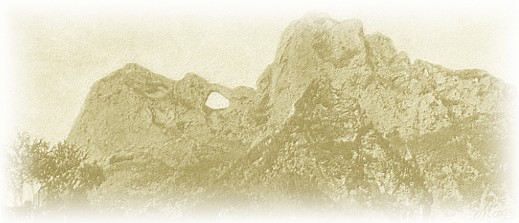 Vecchia foto del Monte Forato
